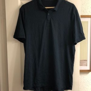 Men’s blue lululemon polo